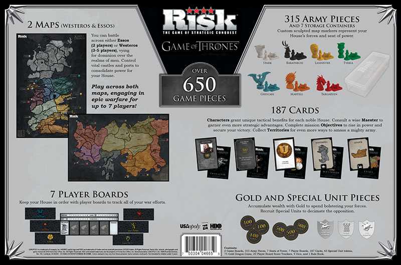 Risk Game Of Thrones ( The Classic Game of Strategic Conquest)